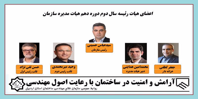 هیات رئیسه سال دوم هیات مدیره دوره دهم انتخاب شدند هیات رئیسه سال دوم هیات مدیره دوره دهم انتخاب شدند
